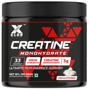 XClub Nutrition Creatine Monohydrate Unflavoured | 33 Servings