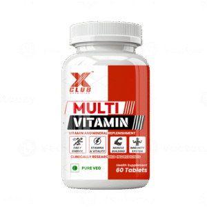 XClub Nutrition Multivitamin Tablets For Women and Men – 60 Tablets