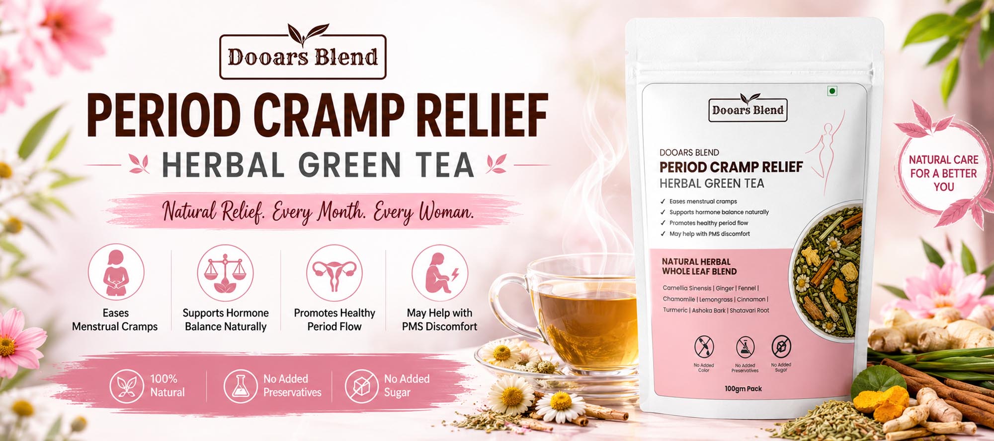 Periods cramp relief -web